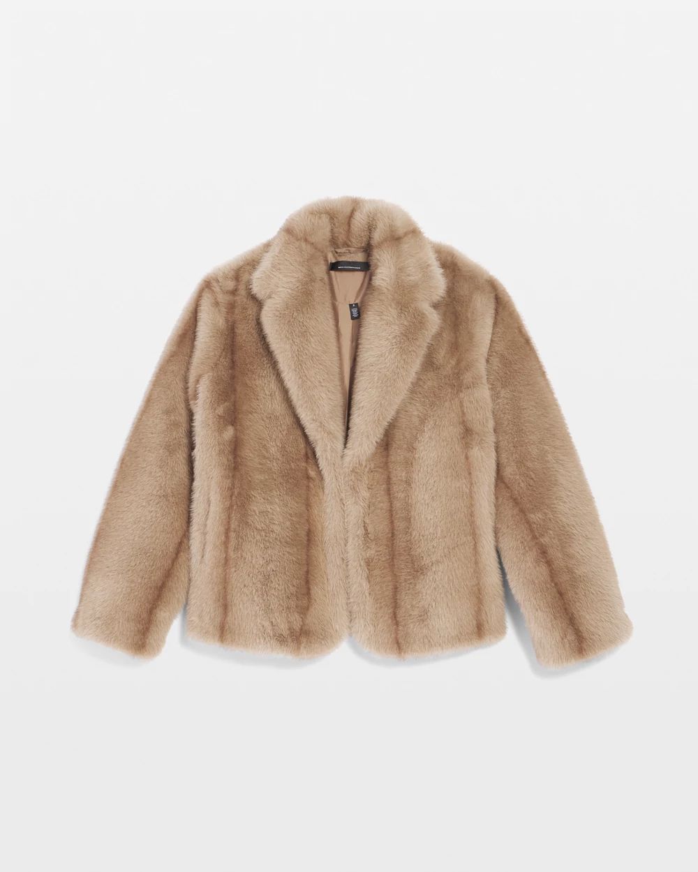 Women s Faux Fur Coat in Size XL White House Black Market